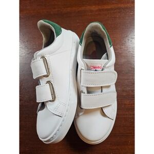 Cienta Ean Leather Shoes Size 32 EU 1 US Color 05 Blanco‎ New In Box